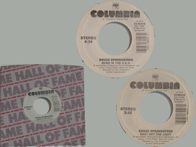 Bruce Springsteen - BORN IN THE USA / SHUT OUT THE LIGHT (HF)